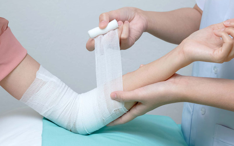 Wound Dressing At Home